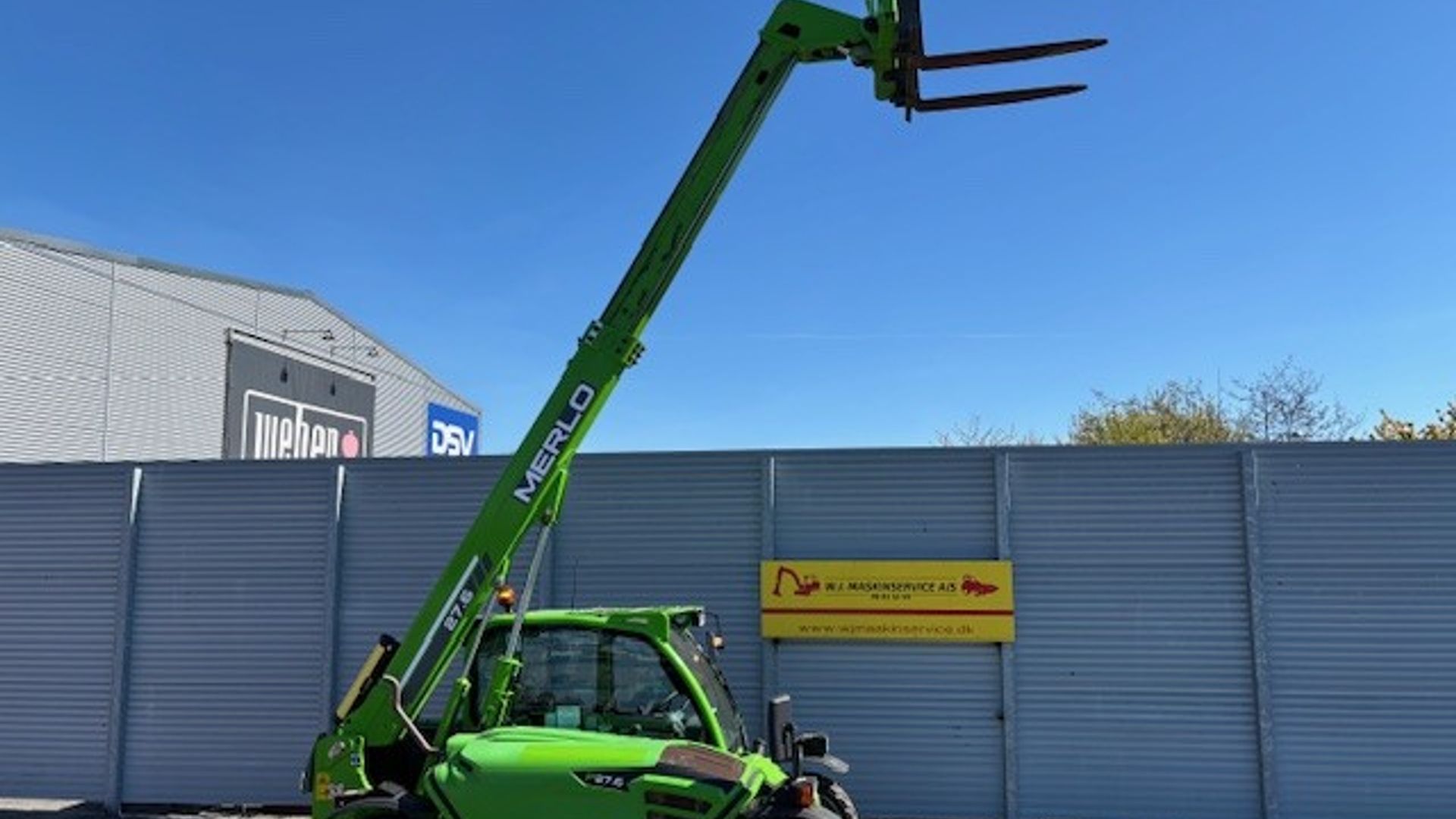 Merlo P27.6PLUS med mandskabskurv